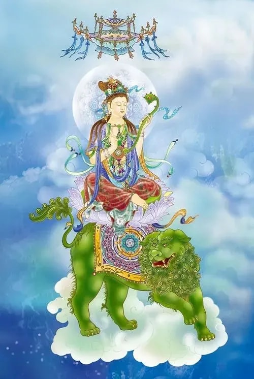 佛教四大菩萨 他们的坐骑有甚么意义？