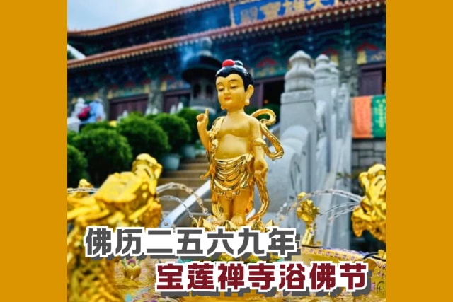 宝莲禅寺浴佛节