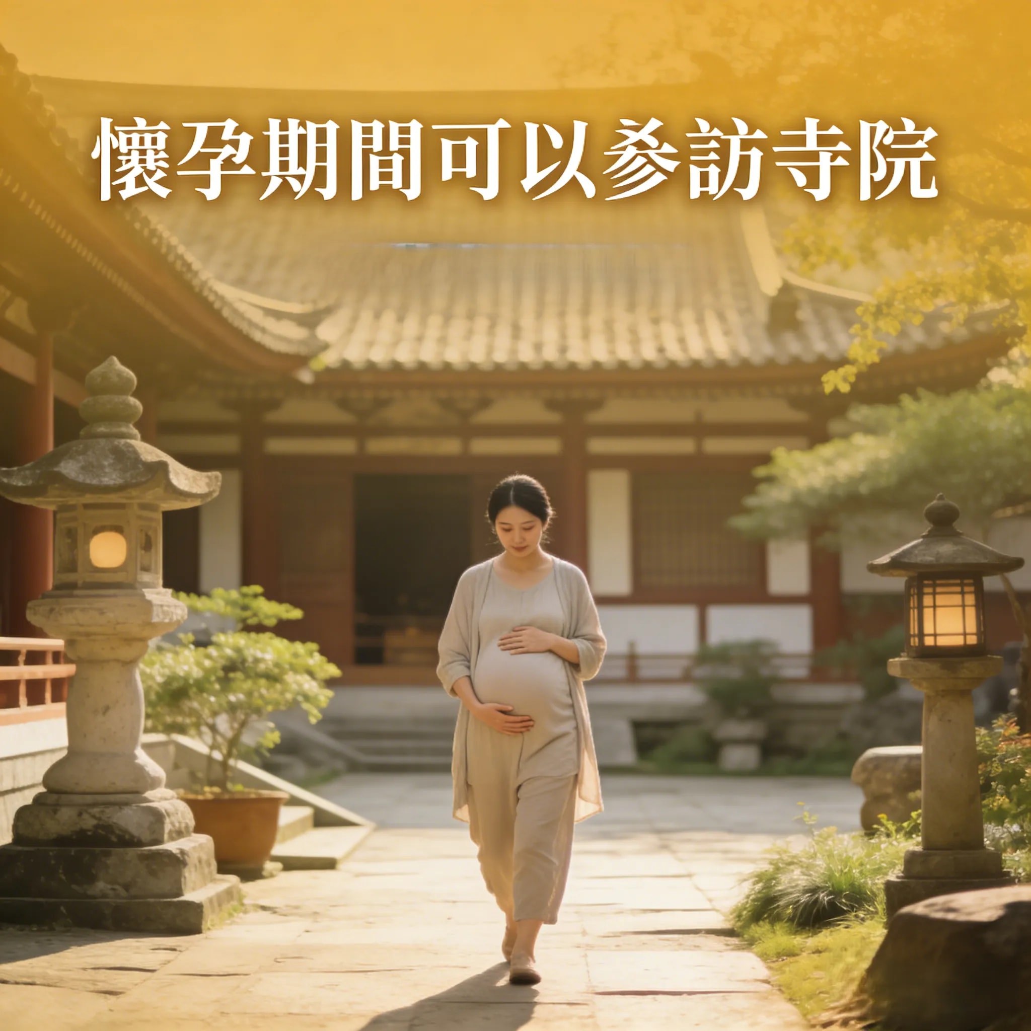 生理期或孕期能來寺院嗎?